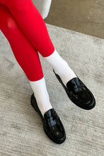 Load image into Gallery viewer, Her Socks - Mercerized Combed Cotton Rib: Classic White