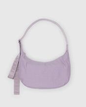 Load image into Gallery viewer, Medium Nylon Crescent Bag - Dusty Pink