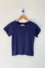 Load image into Gallery viewer, Pointelle Babe Tee - Navy