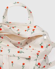 Load image into Gallery viewer, Horizontal Zip Duck Bag - Painted Wildflower