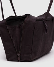 Load image into Gallery viewer, Nylon Bowler Bag - Chocolate Plum
