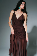 Load image into Gallery viewer, Norte Dress: Brown