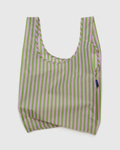 Load image into Gallery viewer, Standard Baggu - Avocado Candy Stripe