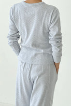 Load image into Gallery viewer, Pointelle Fundamental Tee - Icy Grey