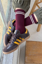 Load image into Gallery viewer, Boyfriend Socks: Maroon