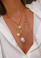 Pink Coral Necklace