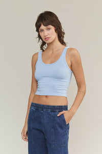 Sporty Tank - Coastal Blue