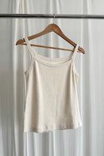 Load image into Gallery viewer, Pointelle Eve Cami - Naturel