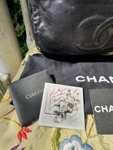 Load image into Gallery viewer, CHANEL Black Lambskin Hobo Bag
