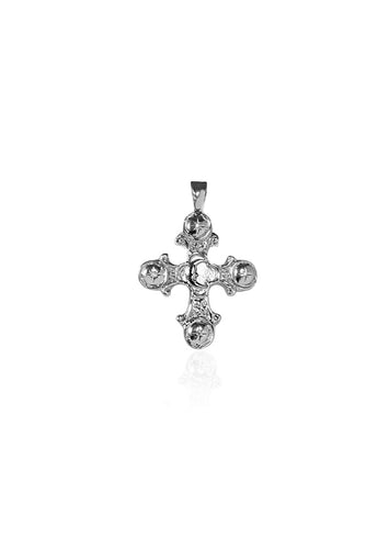 King Neptune Charm - Silver
