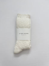 Load image into Gallery viewer, Cottage Socks - White Linen