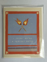 Load image into Gallery viewer, Perfect Match Greeting Card
