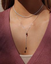 Load image into Gallery viewer, Woven Chain Necklace: Sterling Silver / 16"