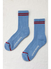 Load image into Gallery viewer, Boyfriend Socks - Ciel Blue