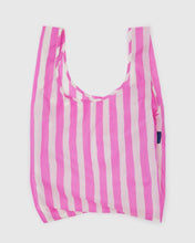 Load image into Gallery viewer, Standard Baggu - Pink Painted Stripe