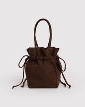 Load image into Gallery viewer, Nylon Drawstring Bag -  Coffee