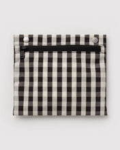 Load image into Gallery viewer, Everyday Cloud Bag - Black and Cream Gingham