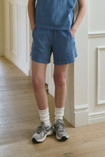 Load image into Gallery viewer, Flared Basketball Shorts - Cornflower