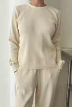 Load image into Gallery viewer, Waffle Fundamental Tee - Naturel