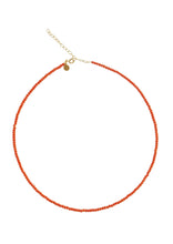 Load image into Gallery viewer, Sunny Orange Crystal Necklace