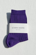 Load image into Gallery viewer, Her Socks: Eggplant