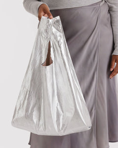 Standard Baggu -  Chrome Metallic