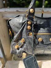 Load image into Gallery viewer, Balenciaga Navy City Giant 21 Bag