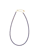 Load image into Gallery viewer, Midnight Mauve Crystal Necklace