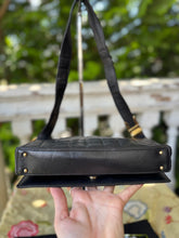 Load image into Gallery viewer, CHANEL Chocolate Bar Black Flap Bag [as-is]