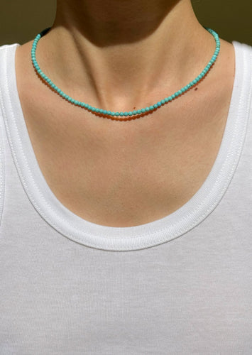 Turquoise Howlite Necklace