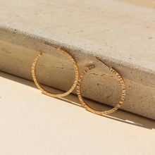 Load image into Gallery viewer, Maeve Hoops: 14K Gold Fill