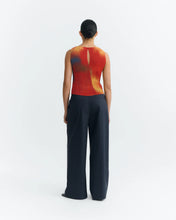 Load image into Gallery viewer, Pleated Dora Top - Red Flowers