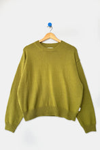 Load image into Gallery viewer, Milo Cotton Sweater: Golden Olive