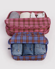 Load image into Gallery viewer, Large Packing Cube Set - Check Mix
