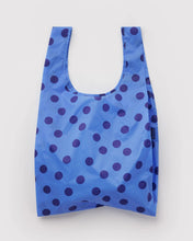 Load image into Gallery viewer, Standard Baggu - Blue Polka Dot