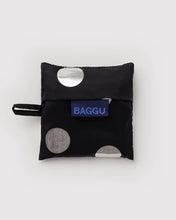Load image into Gallery viewer, Baby Baggu - Silver Metallic Polka Dot