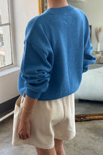 Load image into Gallery viewer, Milo Cotton Sweater - Blue