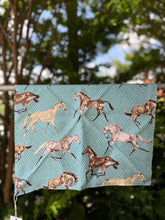 Load image into Gallery viewer, Missoni Blue Horse Silk Scarf