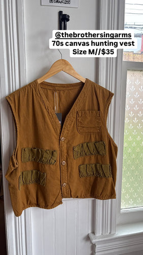 BNG 70s Canvas Hunting Vest [M]