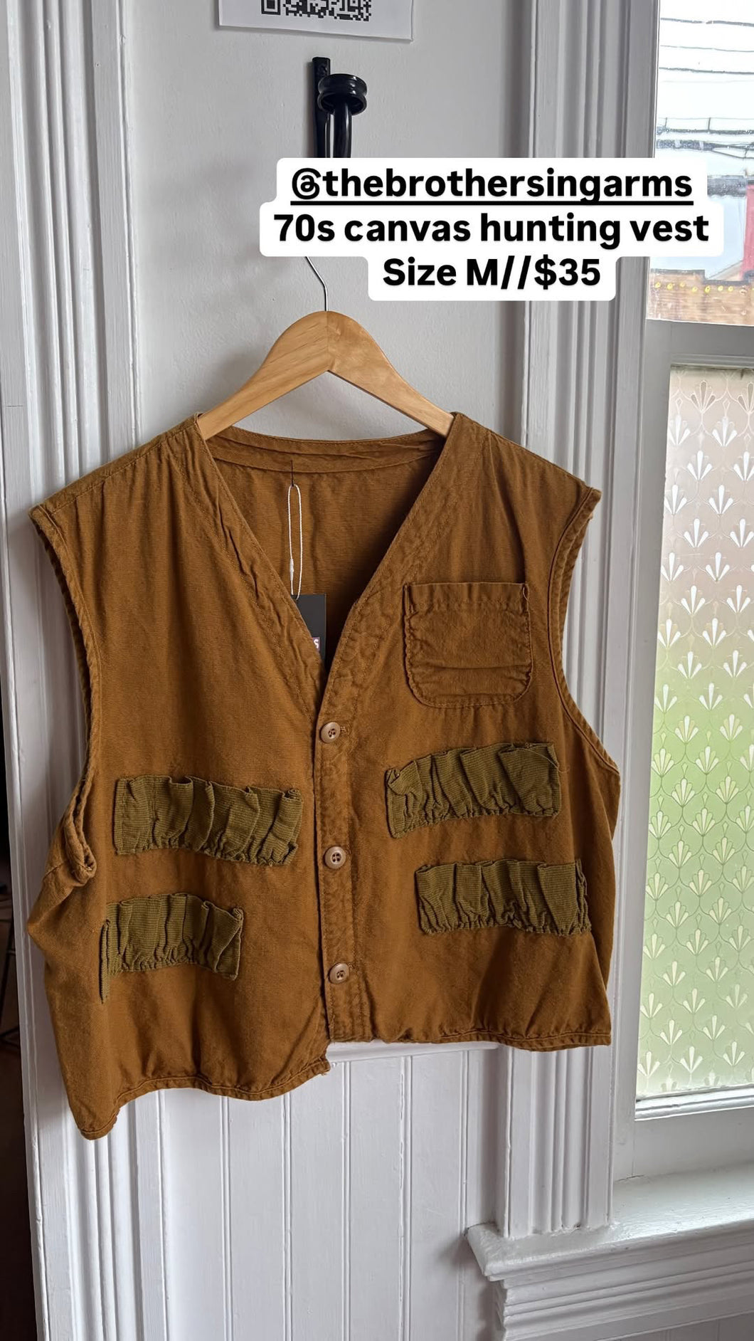 BNG 70s Canvas Hunting Vest [M]