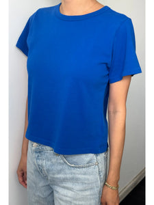 The Little Boy Tee - Cobalt
