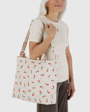 Load image into Gallery viewer, Horizontal Zip Duck Bag - Painted Wildflower