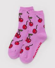 Load image into Gallery viewer, Crew Sock - Cherries