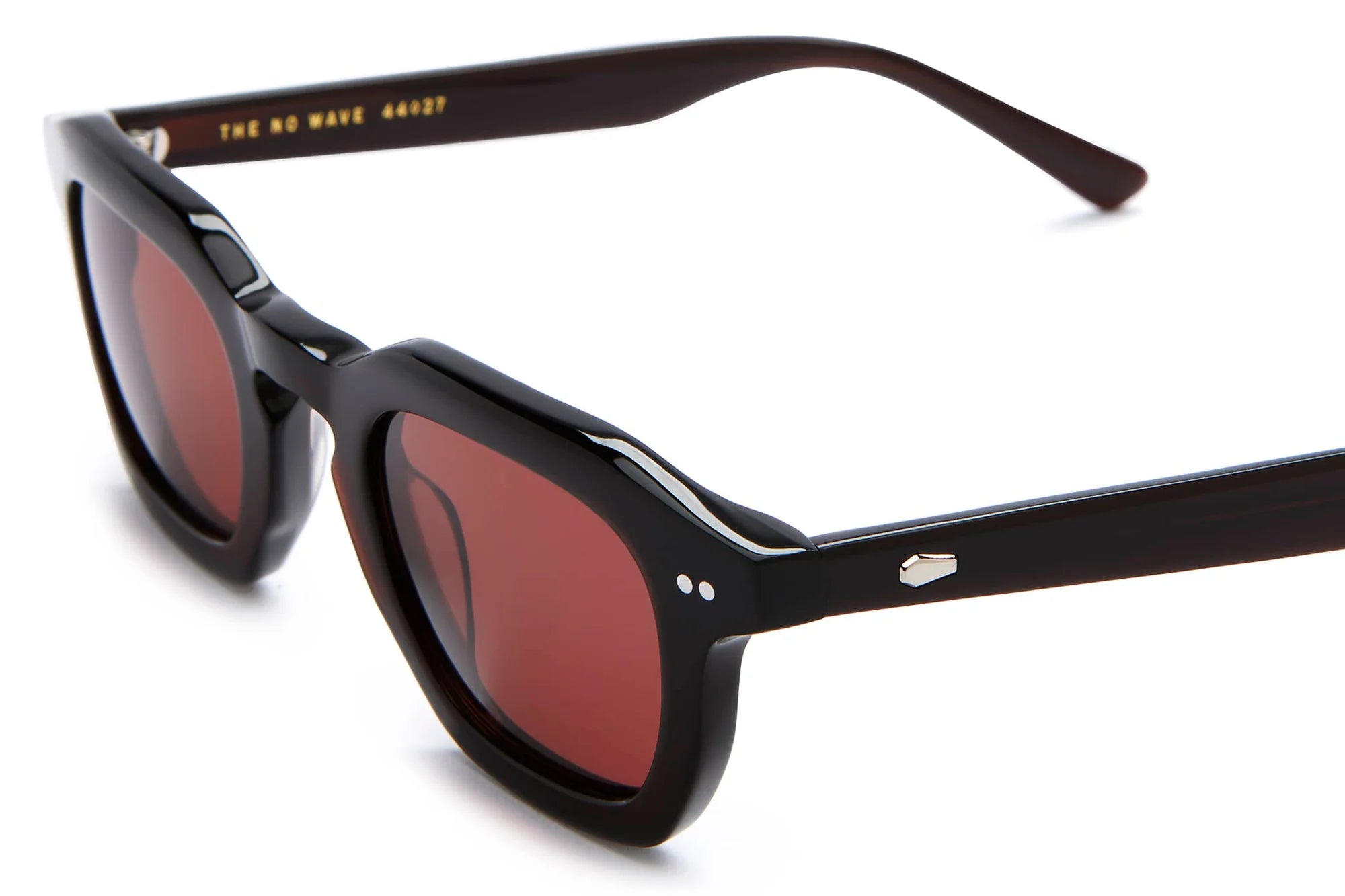 【CRAP EYEWEAR】THE NO WAVE**Licorice Bio / Rosewood Crap® Eyewear | The No Wave Black Licorice Bioacetate