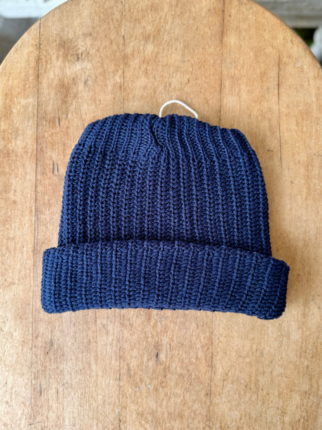 Cotton Watch Cap - Navy