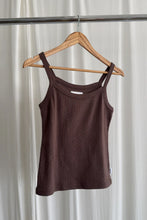Load image into Gallery viewer, Pointelle Eve Cami - Chocolate