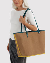 Load image into Gallery viewer, Large Nylon Reversible Tote - Deep Sea Mix
