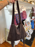 JDV - ITALIAN Suede Fringe Bag