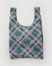 Load image into Gallery viewer, Standard Baggu -  Green Star Plaid