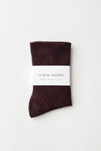 Load image into Gallery viewer, Breezy Sneaker Socks: Dark Cacao
